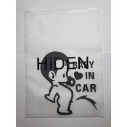 Hiden | Baby Sticker - Bad boy - Baby in Car - Auto sticker